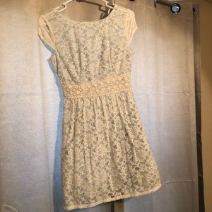 B Darlin White Lace Dress
